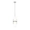 Z-Lite Cayden Pendant, 1-Light, 6.5 In.W x 16.75 In.H, Brushed Nickel/Clear + Etched Opal 1946P-ROD-BN - alternate 8
